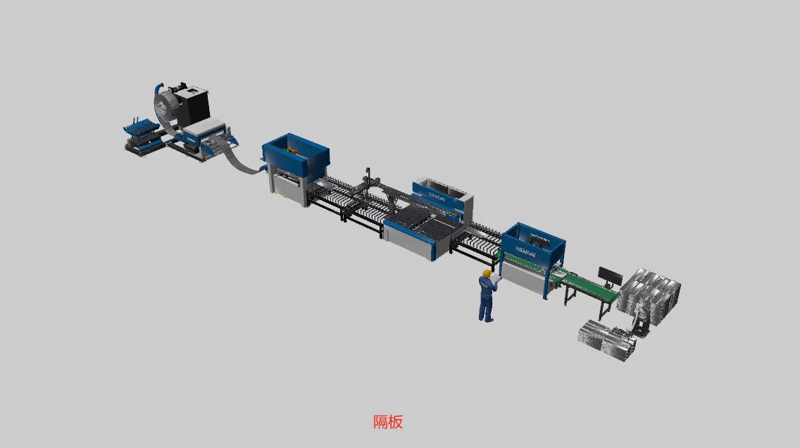 隔板生產線